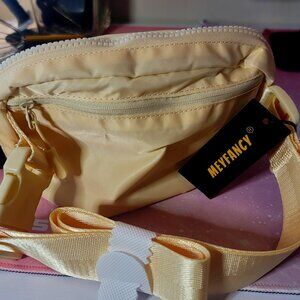 Meyfancy Cross Body Fanny Pack Unisex (in Mellow Yellow)